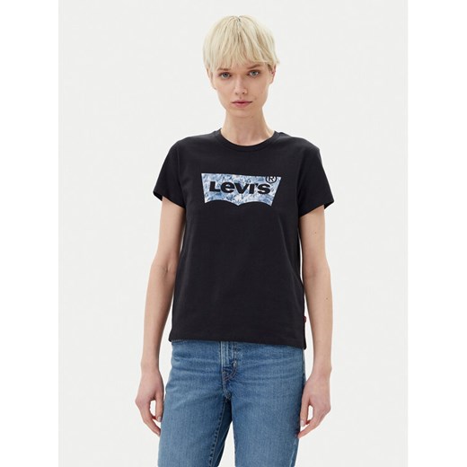 Levi's® T-Shirt Perfect 17369-2930 Czarny Regular Fit ze sklepu MODIVO w kategorii Bluzki damskie - zdjęcie 182713398