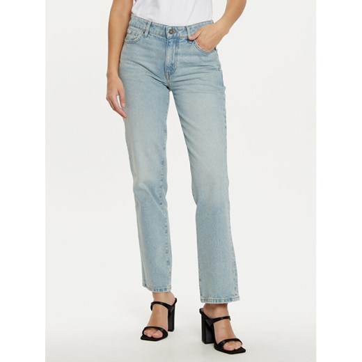 Guess Jeansy W5RA98 D5M45 Niebieski Regular Fit ze sklepu MODIVO w kategorii Jeansy damskie - zdjęcie 182713436