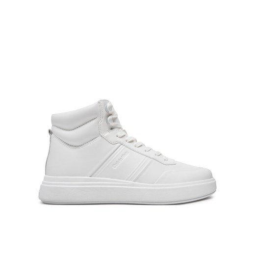 Calvin Klein Sneakersy High Top Lace Up Hf HM0HM01552 Biały Calvin Klein 45 MODIVO