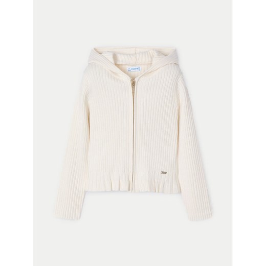 Mayoral Bluza 3365 Écru Regular Fit ze sklepu MODIVO w kategorii Bluzy dziewczęce - zdjęcie 182713506