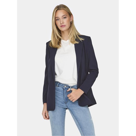 ONLY Marynarka Astrid 15310964 Granatowy Regular Fit ze sklepu MODIVO w kategorii Marynarki damskie - zdjęcie 182713515
