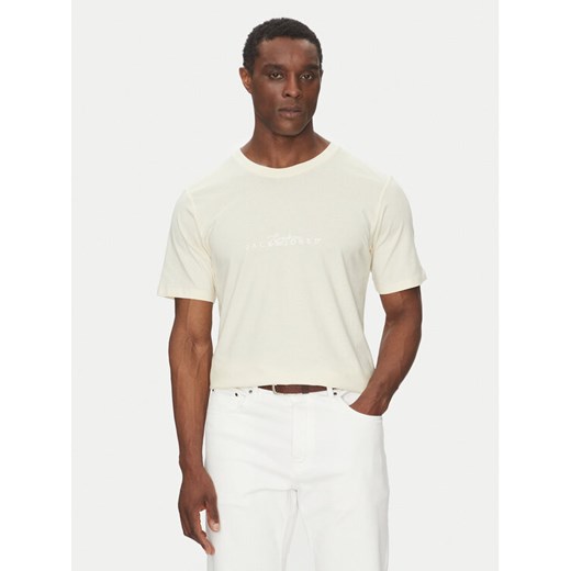 Jack&Jones T-Shirt Varenna 12273163 Écru Regular Fit ze sklepu MODIVO w kategorii T-shirty męskie - zdjęcie 182713517