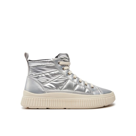 Geox Sneakersy J Laquinny Girl J46M3C 0LVNF C1007 S Srebrny ze sklepu MODIVO w kategorii Buty sportowe dziecięce - zdjęcie 182713597