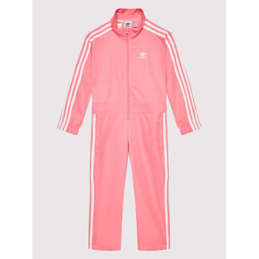 adidas Kombinezon HK0288 Różowy Regular Fit ze sklepu MODIVO w kategorii Kombinezony dziewczęce - zdjęcie 182713598