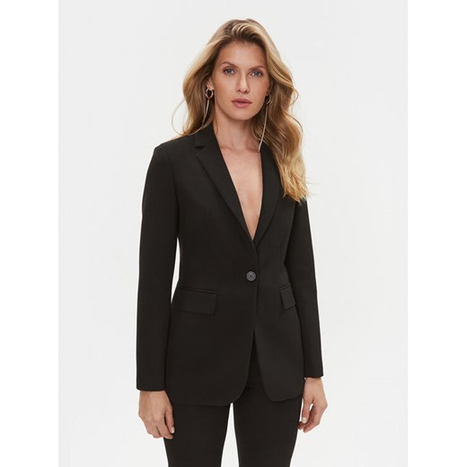 Peserico Marynarka S01942 Czarny Regular Fit ze sklepu MODIVO w kategorii Marynarki damskie - zdjęcie 182713607