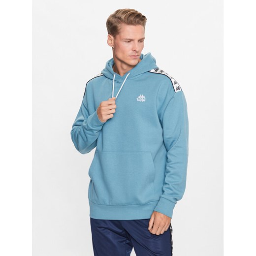 Kappa Bluza 313007 Niebieski Regular Fit ze sklepu MODIVO w kategorii Bluzy męskie - zdjęcie 182713666