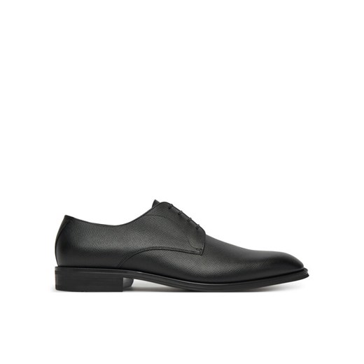 BOSS Półbuty 50542414 001 Czarny ze sklepu MODIVO w kategorii Buty eleganckie męskie - zdjęcie 182713675