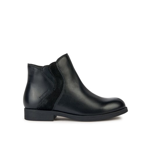 Geox Botki J Agata Girl Wpf J36HZA 04377 C9999 S Czarny ze sklepu MODIVO w kategorii Buty zimowe dziecięce - zdjęcie 182713676