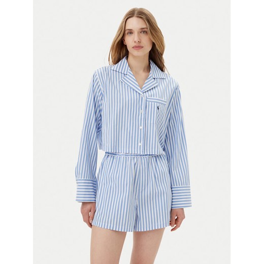 Polo Ralph Lauren Piżama 4P8010 Niebieski Relaxed Fit ze sklepu MODIVO w kategorii Piżamy damskie - zdjęcie 182713765