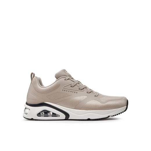 Skechers Sneakersy Tres-Air Uno-Revolution-Airy 183070/NAT Beżowy ze sklepu MODIVO w kategorii Buty sportowe męskie - zdjęcie 182713797