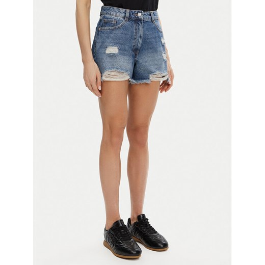 Silvian Heach Szorty jeansowe GPP25123SH Granatowy Regular Fit ze sklepu MODIVO w kategorii Szorty - zdjęcie 182713805