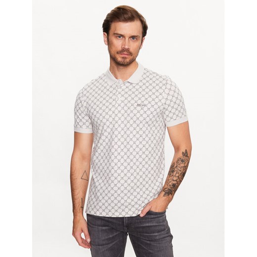 JOOP! Polo 30036150 Biały Modern Fit ze sklepu MODIVO w kategorii T-shirty męskie - zdjęcie 182713827