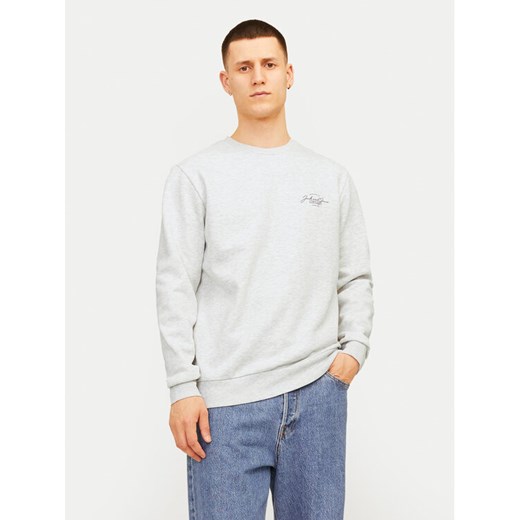 Jack&Jones Bluza Ferris 12256837 Szary Standard Fit ze sklepu MODIVO w kategorii Bluzy męskie - zdjęcie 182713877