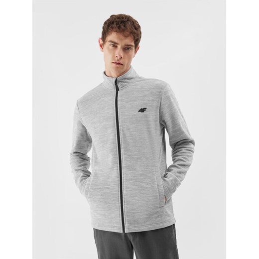 4F Polar 4FAW23TFLEM120 Szary Regular Fit ze sklepu MODIVO w kategorii Bluzy męskie - zdjęcie 182713878