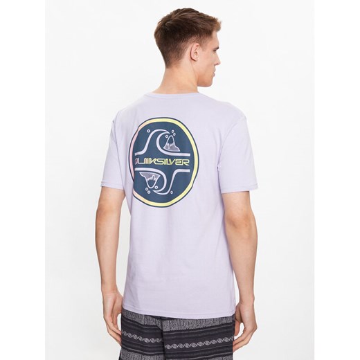 Quiksilver T-Shirt Core Bubble EQYZT07232 Fioletowy Regular Fit ze sklepu MODIVO w kategorii T-shirty męskie - zdjęcie 182713885