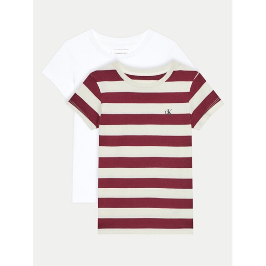 Calvin Klein Jeans Komplet 2 t-shirtów IG0IG02741 Kolorowy Slim Fit 10Y MODIVO