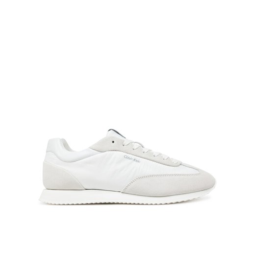 Calvin Klein Sneakersy Runner Lace Up - Nylon Mix HW0HW02395 Biały ze sklepu MODIVO w kategorii Buty sportowe damskie - zdjęcie 182713985