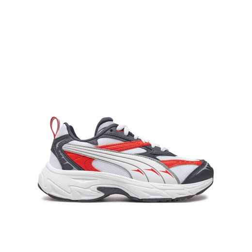 Puma Sneakersy Morphic Techie Jr 396621 06 Biały ze sklepu MODIVO w kategorii Buty sportowe dziecięce - zdjęcie 182714068