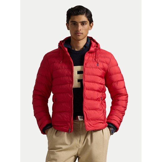 Polo Ralph Lauren Kurtka przejściowa 710955869003 Czerwony Regular Fit ze sklepu MODIVO w kategorii Kurtki męskie - zdjęcie 182714075