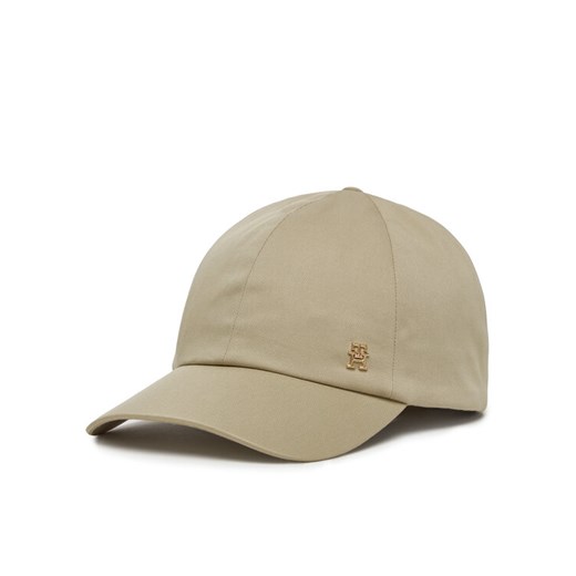Tommy Hilfiger Czapka z daszkiem Elevated Chic Soft Cap AW0AW17138 Beżowy ze sklepu MODIVO w kategorii Czapki z daszkiem damskie - zdjęcie 182714088