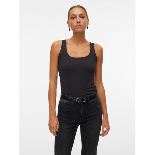 Vero Moda Top Million 10305800 Czarny Regular Fit ze sklepu MODIVO w kategorii Bluzki damskie - zdjęcie 182714115