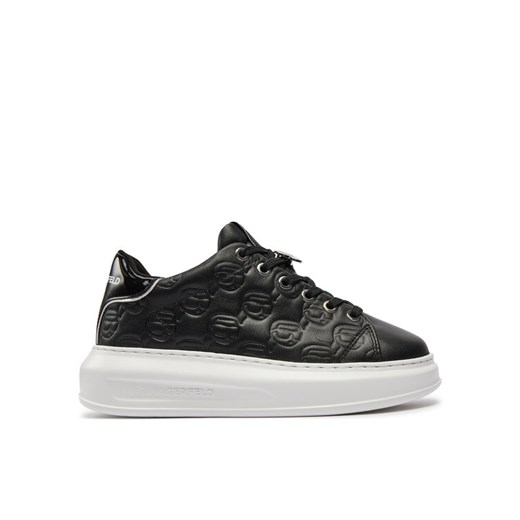 KARL LAGERFELD Sneakersy KL62523F Czarny ze sklepu MODIVO w kategorii Buty sportowe damskie - zdjęcie 182714125