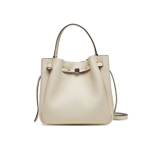 Tory Burch Torebka Romy Bucket Bag 166982 Écru ze sklepu MODIVO w kategorii Torebki worki - zdjęcie 182714185