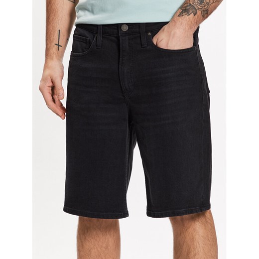 Calvin Klein Szorty jeansowe K10K110993 Czarny Relaxed Fit ze sklepu MODIVO w kategorii Spodenki męskie - zdjęcie 182714425