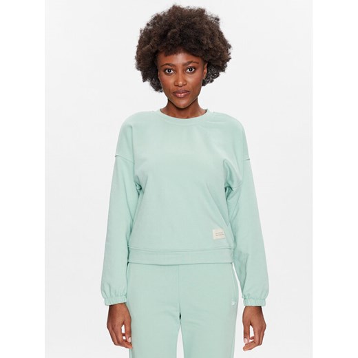 United Colors Of Benetton Bluza 31NB3M03M Zielony Regular Fit ze sklepu MODIVO w kategorii Bluzy damskie - zdjęcie 182714465