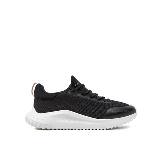 Calvin Klein Jeans Sneakersy Eva Runner Low Sock Kt In Mtr YW0YW01484 Czarny 40 MODIVO