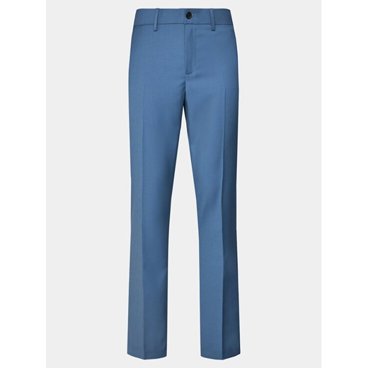 Sisley Spodnie materiałowe 4KI356Y89 Niebieski Slim Fit ze sklepu MODIVO w kategorii Spodnie męskie - zdjęcie 182714529