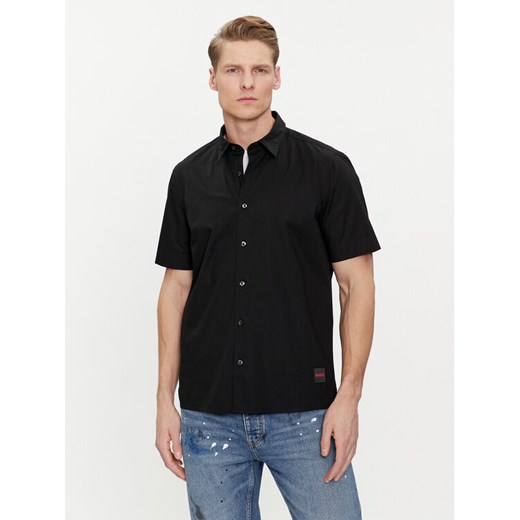 Hugo Koszula Ebor 50475668 Czarny Relaxed Fit ze sklepu MODIVO w kategorii Koszule męskie - zdjęcie 182714557