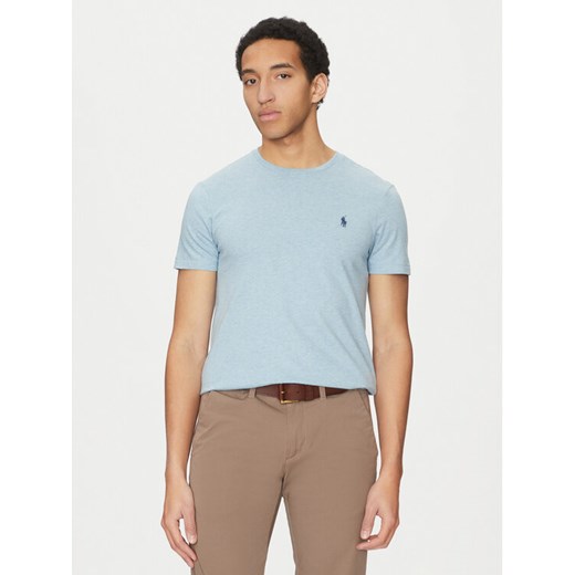 Polo Ralph Lauren T-Shirt 710671438420 Niebieski Slim Fit ze sklepu MODIVO w kategorii T-shirty męskie - zdjęcie 182714677