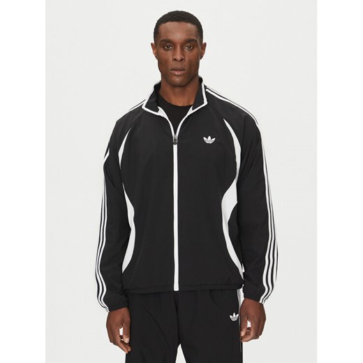 adidas Bluza adicolor Teamgeist JC6227 Czarny Regular Fit ze sklepu MODIVO w kategorii Bluzy męskie - zdjęcie 182714685