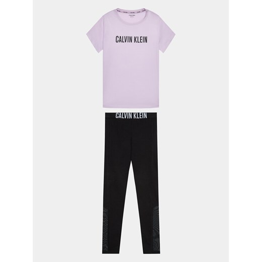 Calvin Klein Underwear Piżama G80G800630 Różowy Regular Fit ze sklepu MODIVO w kategorii Piżamy dziecięce - zdjęcie 182714689