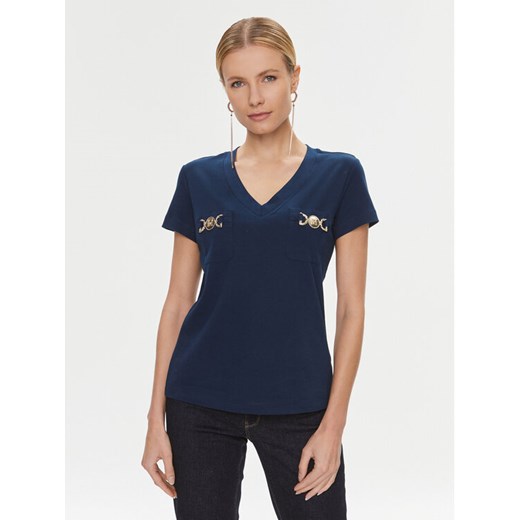 Marciano Guess T-Shirt 4RGP25 6229A Granatowy Regular Fit ze sklepu MODIVO w kategorii Bluzki damskie - zdjęcie 182714738