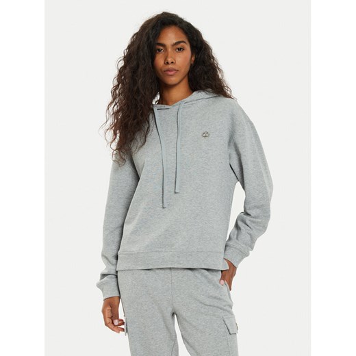 TWINSET Bluza 242TP2490 Szary Regular Fit ze sklepu MODIVO w kategorii Bluzy damskie - zdjęcie 182714748