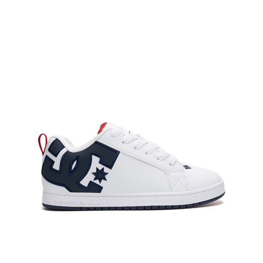 DC Sneakersy COURT GRAFFIK DC01661111 Biały ze sklepu MODIVO w kategorii Buty sportowe męskie - zdjęcie 182714797