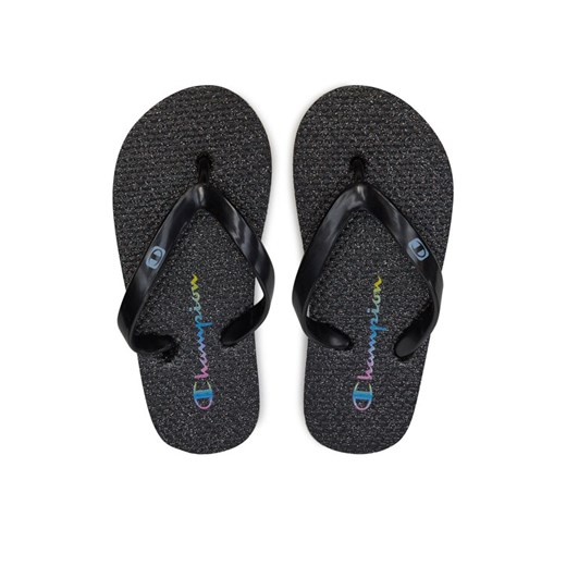 Champion Japonki Glam Girl S32156-CHA-KK003 Czarny ze sklepu MODIVO w kategorii Klapki dziecięce - zdjęcie 182714828