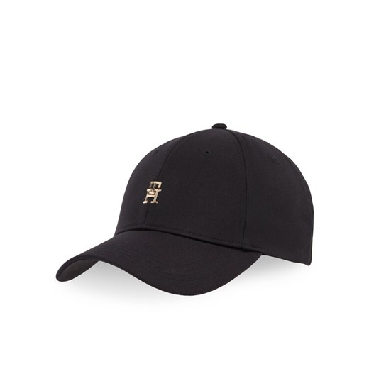 Tommy Hilfiger Czapka z daszkiem Elevated Chic Cap AW0AW17128 Czarny ze sklepu MODIVO w kategorii Czapki z daszkiem damskie - zdjęcie 182714829