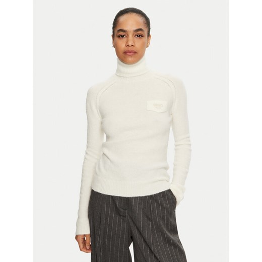 Liu Jo Golf WF4363 MA49P Écru Regular Fit ze sklepu MODIVO w kategorii Swetry damskie - zdjęcie 182714835
