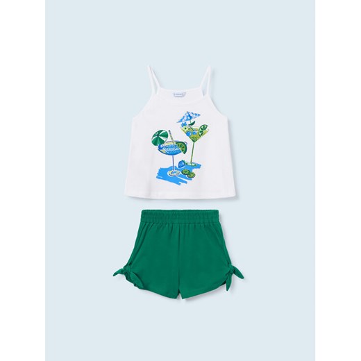 Mayoral Komplet top i spodenki 6245 Kolorowy Regular Fit Mayoral 8Y MODIVO