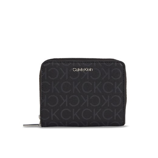Calvin Klein Mały Portfel Damski Ck Must Md Z/A Wallet_Epi Mono K60K611932 Czarny ze sklepu MODIVO w kategorii Portfele damskie - zdjęcie 182714839