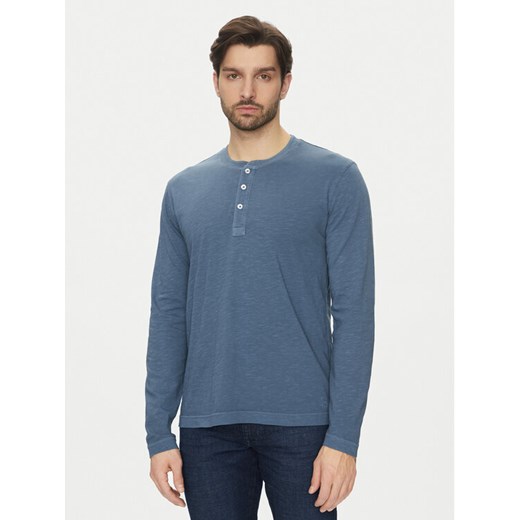 Marc O'Polo Longsleeve 522 2246 52064 Niebieski Regular Fit ze sklepu MODIVO w kategorii T-shirty męskie - zdjęcie 182714955
