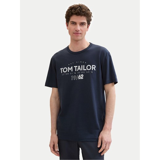 Tom Tailor T-Shirt 1041871 Granatowy Regular Fit ze sklepu MODIVO w kategorii T-shirty męskie - zdjęcie 182714959