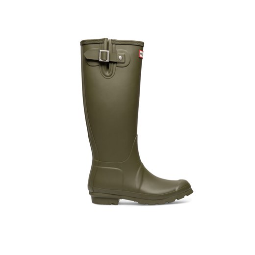 Hunter Kalosze HFW-004 Khaki ze sklepu MODIVO w kategorii Kalosze damskie - zdjęcie 182714998