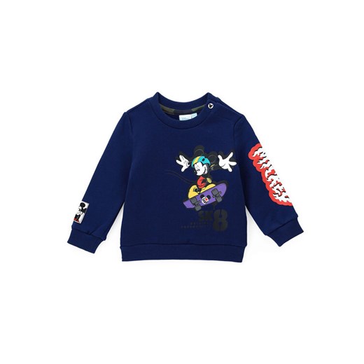 Original Marines Bluza DISNEY DCAV0636NM Granatowy Regular Fit ze sklepu MODIVO w kategorii Bluzy i swetry - zdjęcie 182715017