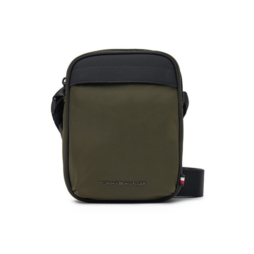 Tommy Hilfiger Saszetka Th Repreve Mini Reporter AM0AM13185 Zielony ze sklepu MODIVO w kategorii Torby męskie - zdjęcie 182715019