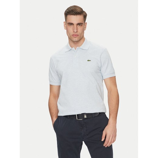 Lacoste Polo L1264 Błękitny Classic Fit ze sklepu MODIVO w kategorii T-shirty męskie - zdjęcie 182715057