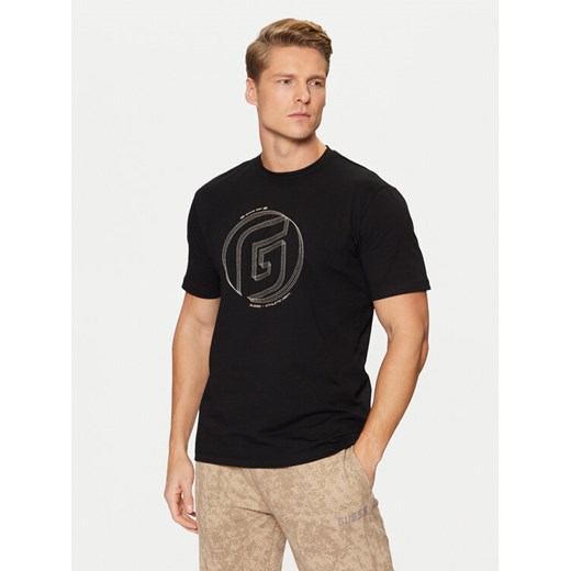 Guess T-Shirt Z5RI01 J1314 Czarny Regular Fit ze sklepu MODIVO w kategorii T-shirty męskie - zdjęcie 182715135